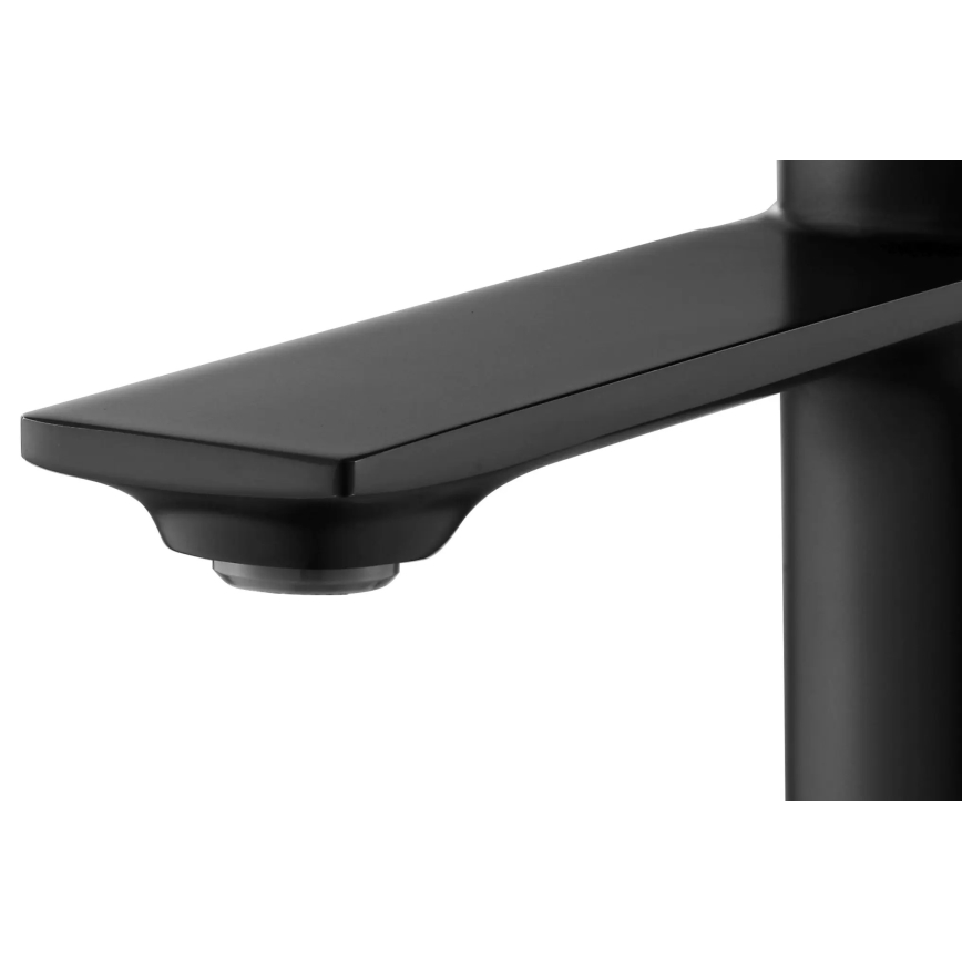 REA-B9988 - Mitigeur pour lavabo STORM 29,5 cm noir mat