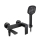 REA-B9989 - Ensemble pour baignoire STORM noir mat