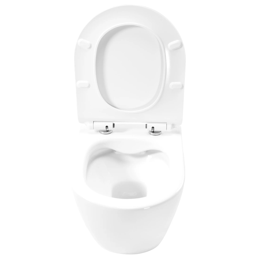 REA-C1400 - WC suspendu avec abattant CARTER RIMLESS céramique/blanc