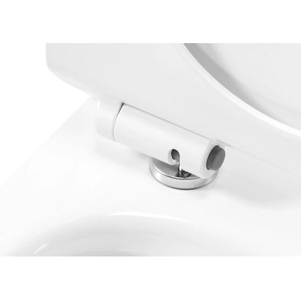 REA-C1400 - WC suspendu avec abattant CARTER RIMLESS céramique/blanc