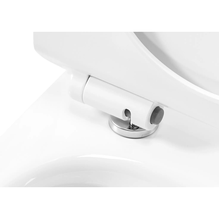 REA-C1400 - WC suspendu avec abattant CARTER RIMLESS céramique/blanc