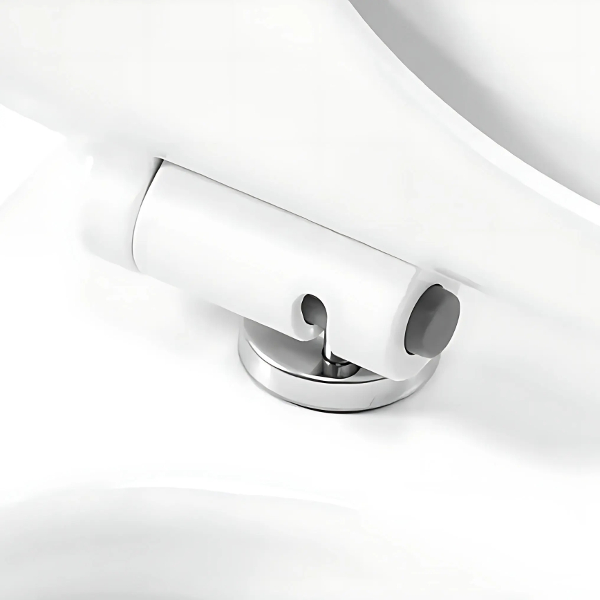 REA-C1652 - WC suspendu avec abattant GUSTAVO RIMLESS céramique/blanc