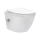 REA-C9701 - WC suspendu avec douchette hygiénique et abattant CARLO LUX céramique/blanc