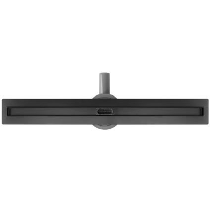 REA-G2710 - Caniveau d'évacuation NEOX SLIM 70 cm, acier inoxydable/noir