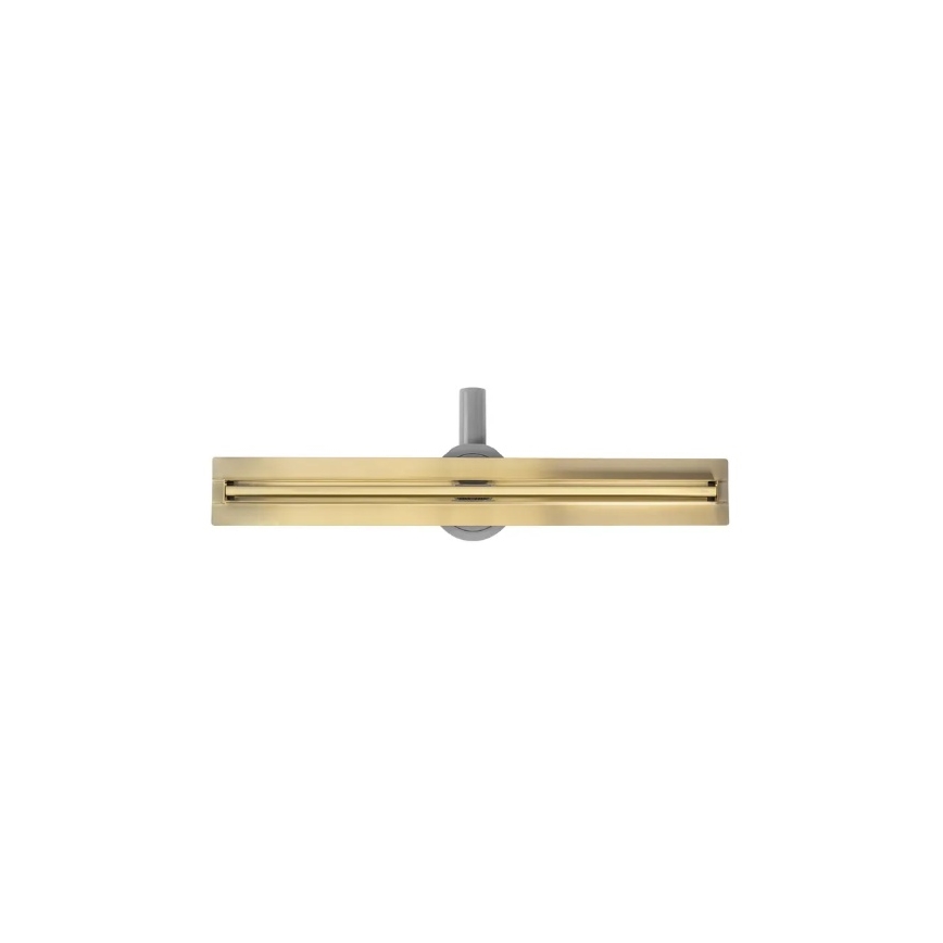 REA-G2714 - Caniveau d'évacuation NEOX SLIM 70 cm en acier inoxydable / finition dorée brossée