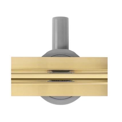 REA-G2714 - Caniveau d'évacuation NEOX SLIM 70 cm en acier inoxydable / finition dorée brossée