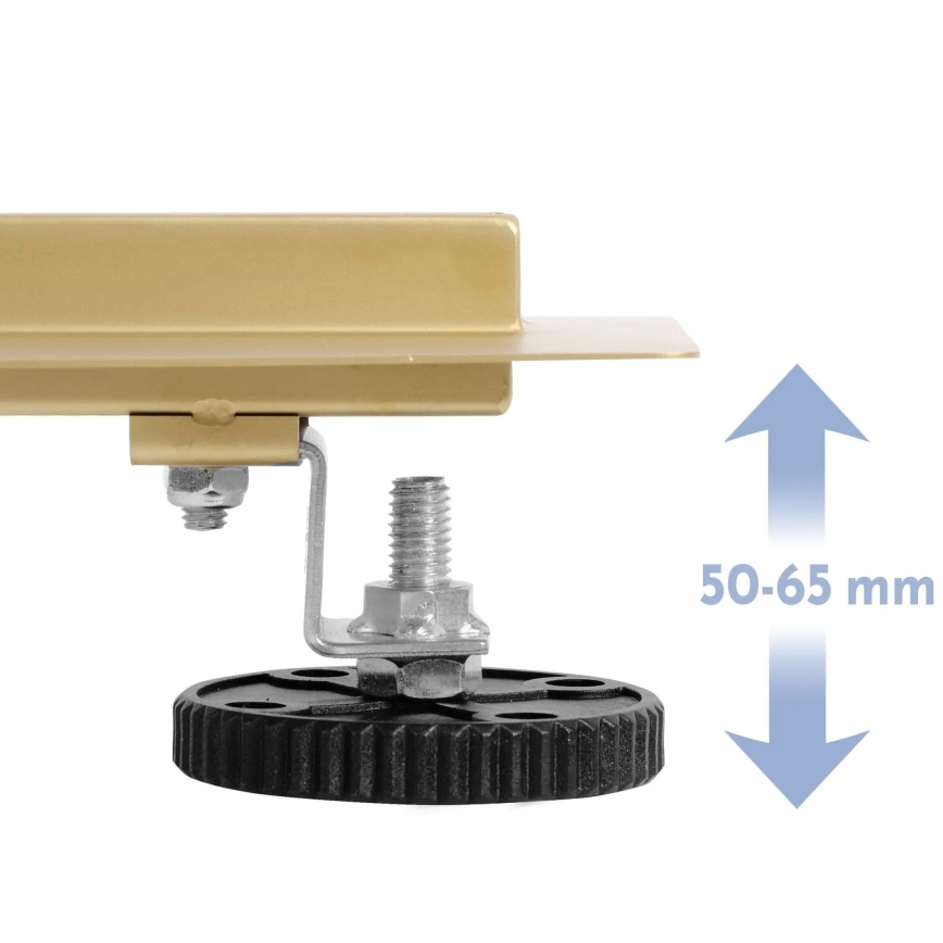 REA-G2738 - Caniveau d'évacuation NEOX PRO 100 cm doré