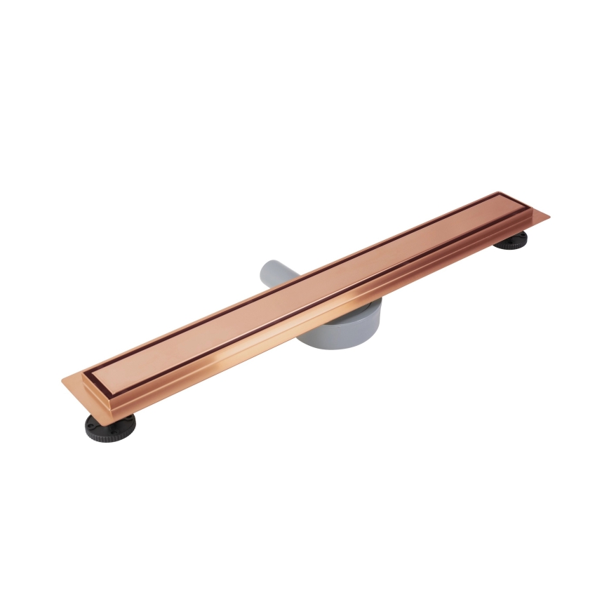 REA-G4802 - Caniveau d'évacuation NEOX PRO 80 cm cuivre brossé