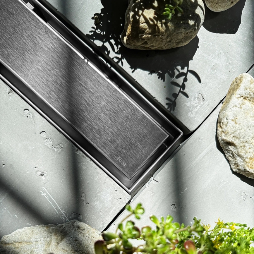 REA-G5806 - Caniveau d'évacuation NEOX PRO 50 cm nickel