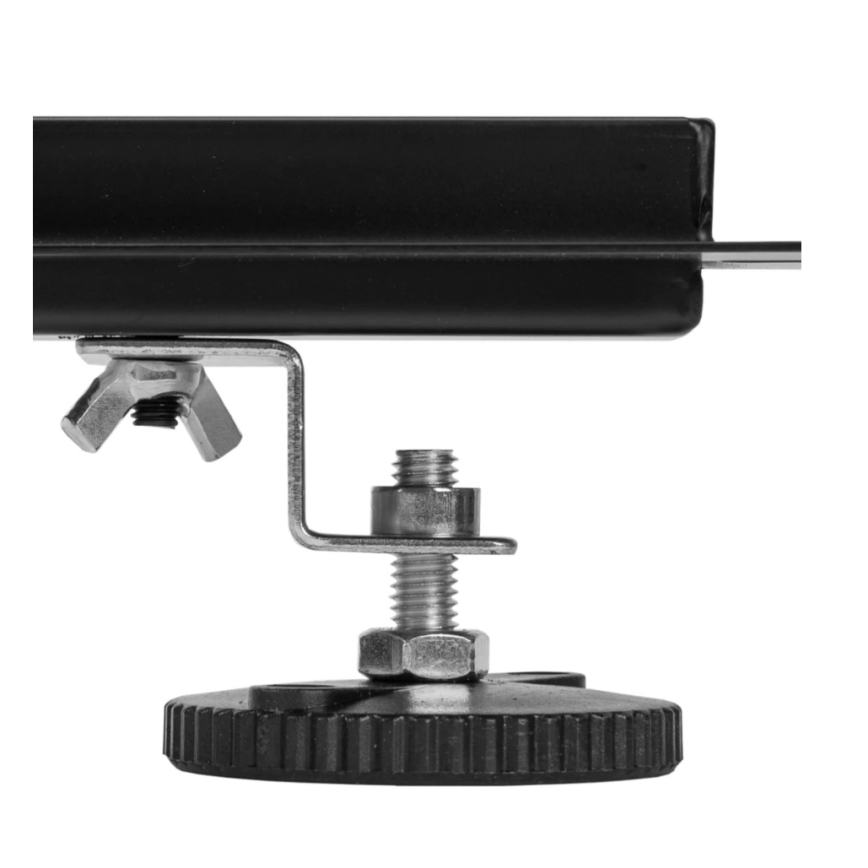 REA-G7803 - Caniveau d'évacuation NEOX PRO 80 cm en acier inoxydable/noir