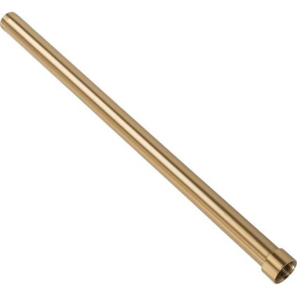 REA-K0891-Barre d'extension pour ensemble douche/baignoire 51,5 cm fini doré brossé