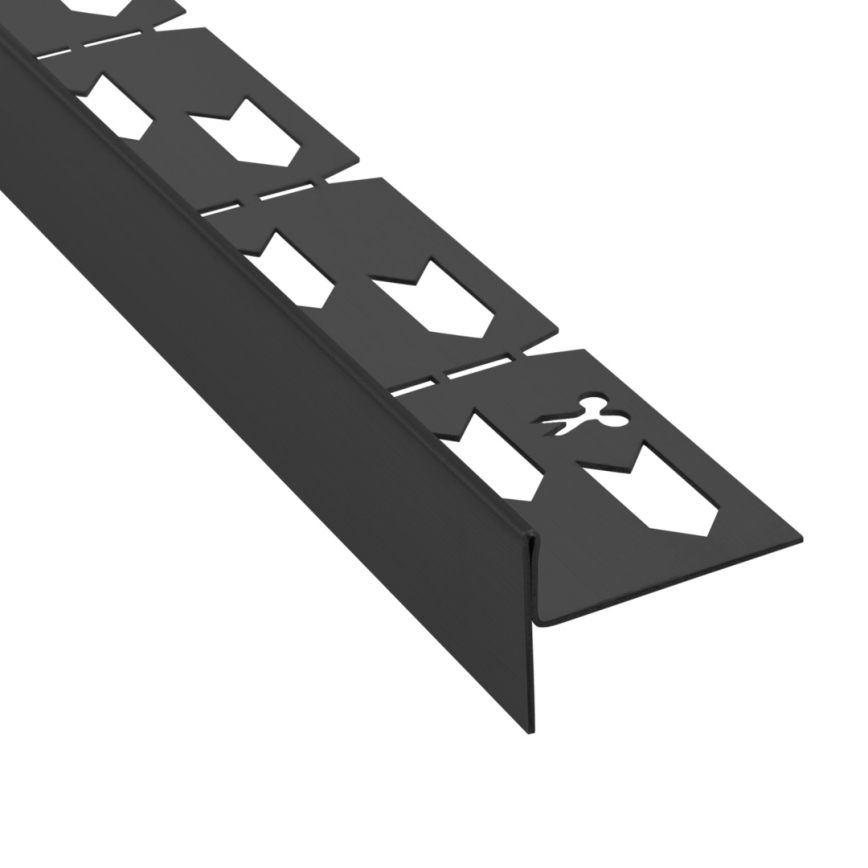 REA-K3218 - Profil de pente 140 cm noir