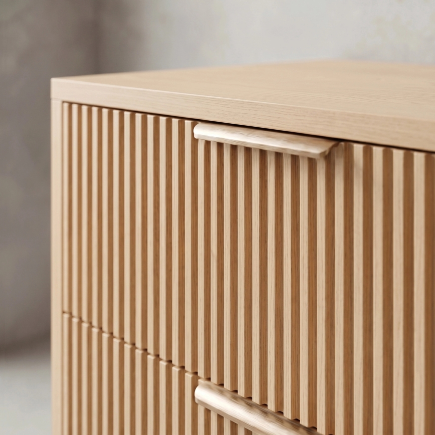 REA-M0409 - Meuble suspendu sous-lavabo MONO 80x48,5 cm beige