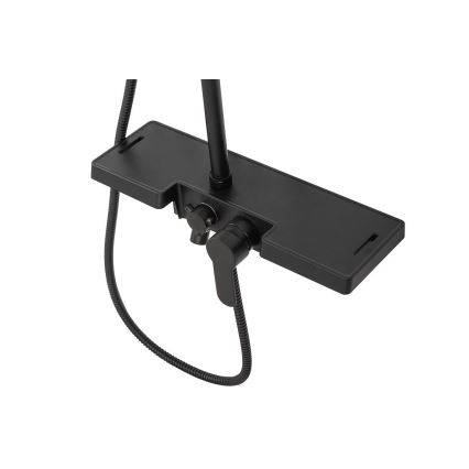 REA-P0636 - Ensemble de douche avec mitigeur BRAVO, finition noir mat