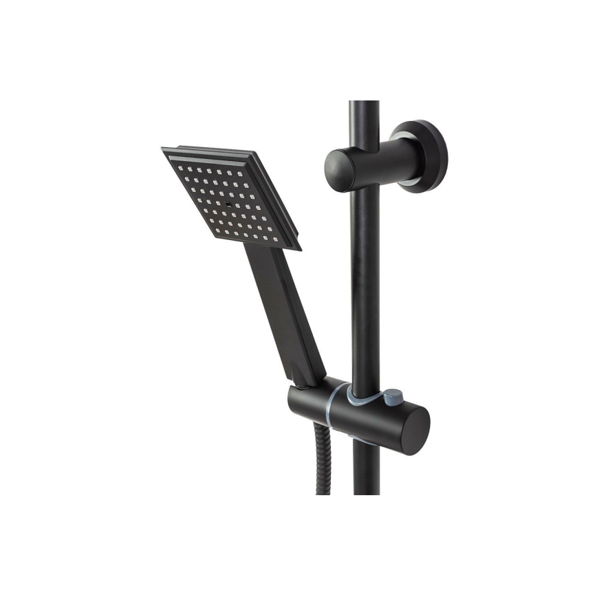 REA-P0636 - Kit de douche BRAVO noir mat