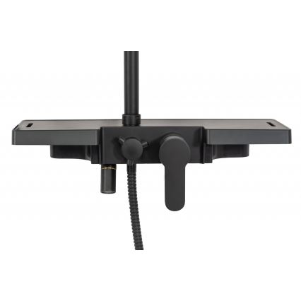 REA-P0636 - Kit de douche BRAVO noir mat