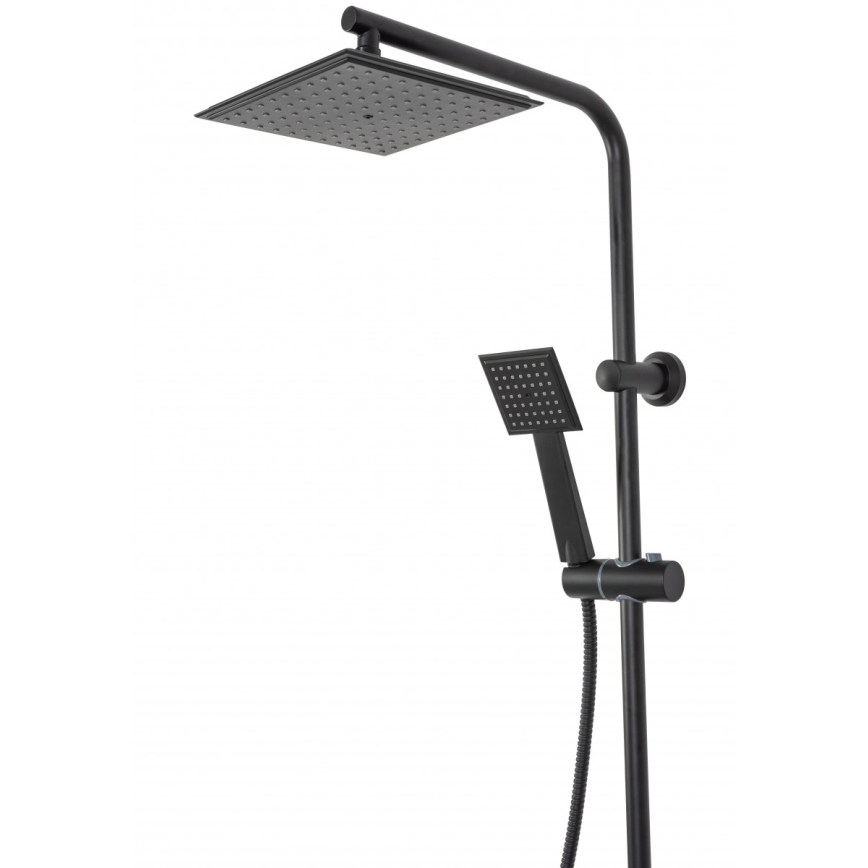 REA-P0636 - Kit de douche BRAVO noir mat