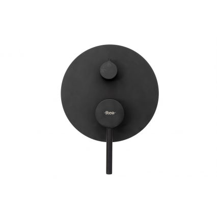 REA-P4100 - Ensemble de douche avec mitigeur encastré LUNGO noir
