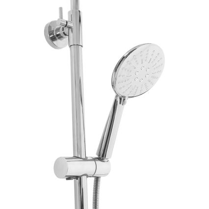 REA-P6607 - Ensemble de douche LUNGO avec mitigeur thermostatique, chrome brillant