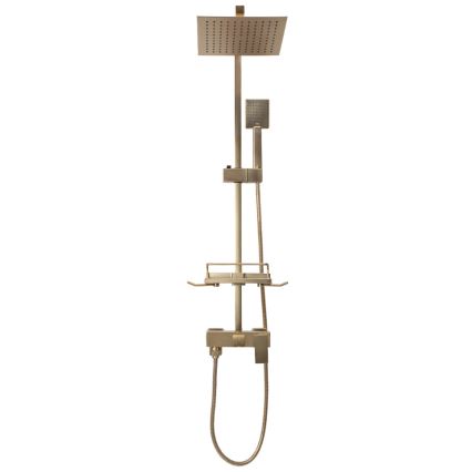 REA-P7050 - Kit de douche avec mitigeur JACK, finition en or brossé