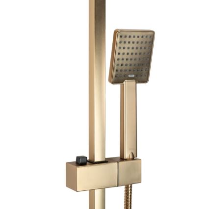 REA-P7050 - Kit de douche avec mitigeur JACK, finition en or brossé