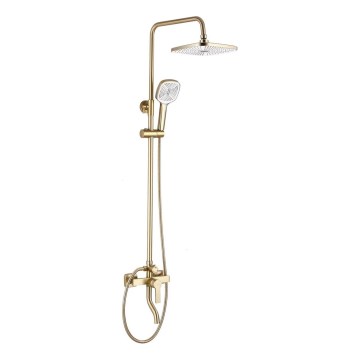 REA-P7841 - Ensemble de douche avec mitigeur ARGUS, finition dorée brossée