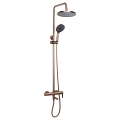 REA-P8715 - Ensemble de douche ARCOS avec mitigeur, finition cuivre brossé