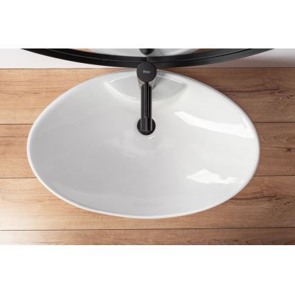 REA-U0160 - Vasque à poser ROSA 38,5x58,5 cm céramique/blanc brillant