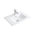 REA-U0190 - Lavabo encastré DAFNE 46,5x72 cm céramique/blanc brillant