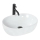 REA-U0416 - Vasque à poser AMELIA 34,5x48 cm céramique/blanc brillant