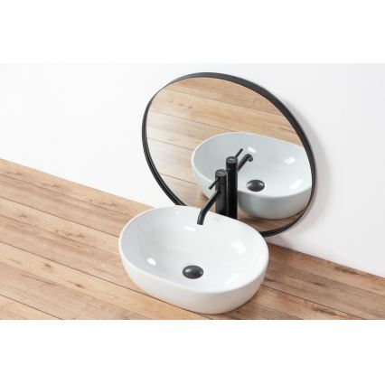 REA-U0416 - Vasque à poser AMELIA 34,5x48 cm céramique/blanc brillant