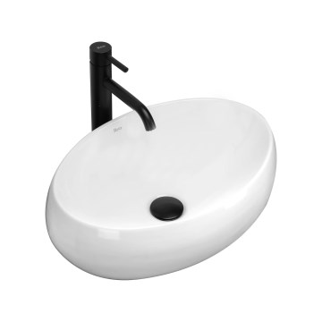 REA-U0462 - Lavabo à poser LINDA 34x48,5 cm céramique/blanc brillant