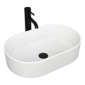 REA-U0600 - Lavabo à poser ALMA 36x57 cm céramique/blanc brillant
