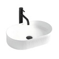 REA-U0603 - Lavabo à poser sur plan VANDA 31x49 cm céramique/blanc brillant