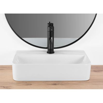 REA-U0630 - Lavabo à poser/suspendu NAOMI 28,5x45,5 cm céramique/blanc