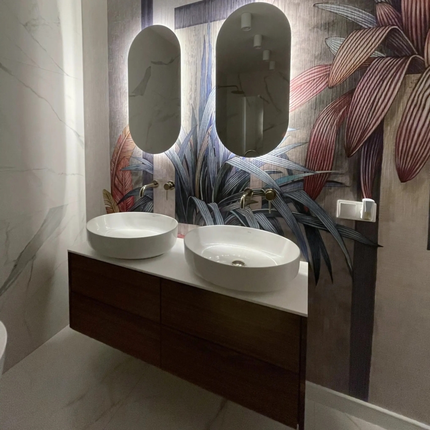 REA-U1223 - Vasque à poser QUEEN 41,5x55 cm céramique/blanc brillant