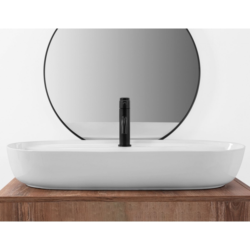 REA-U2541 - Lavabo à poser AURA 41x81 cm céramique/blanc brillant