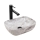 REA-U3321 - Lavabo à poser BELINDA MINI 25x36 cm céramique/gris/effet pierre