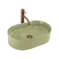 REA-U3612 - Lavabo à poser VANDA 31x49 cm céramique/vert