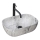 REA-U3800 - Vasque à poser LIVIA 33,5 x 46,5 cm céramique/gris/effet pierre