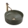 REA-U4567 - Vasque à poser SAMI Ø 37 cm en céramique, vert mat