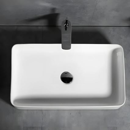 REA-U4800 - Lavabo à poser DENIS 35x61,5 cm céramique/blanc brillant