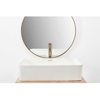 REA-U5055 - Lavabo à poser BERTA 35,5x56 cm céramique/blanc brillant