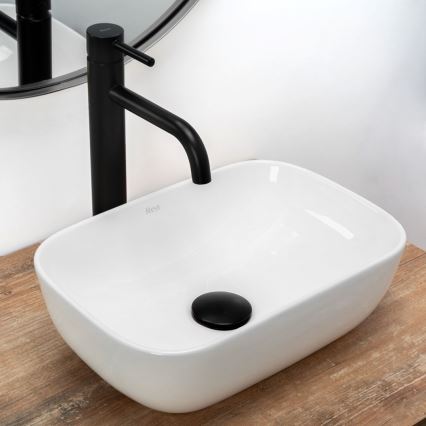 REA-U5667 - Vasque à poser BELINDA MINI 25x36 cm céramique/blanc brillant