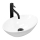 REA-U5804 - Lavabo à poser PAMELA MINI 26,5 x 40 cm céramique/blanc brillant