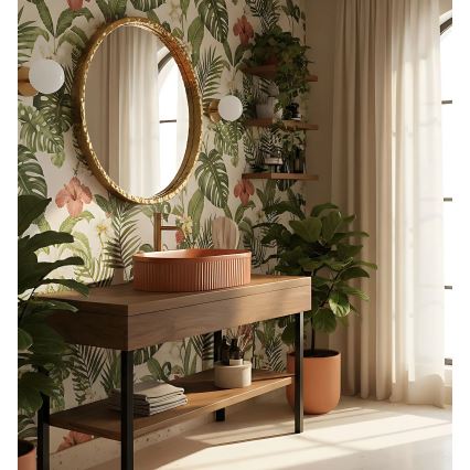 REA-U6377 - Lavabo à poser VANDA 31x49 cm céramique/orange