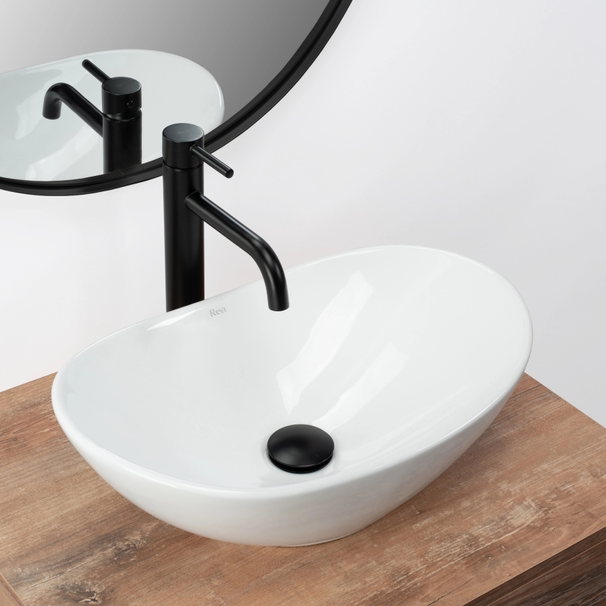 REA-U6507 - Vasque à poser ROYAL MINI 30x47 cm céramique/blanc