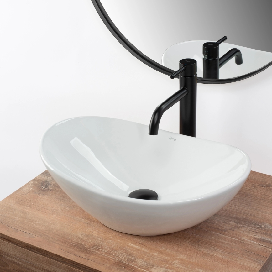 REA-U6507 - Vasque à poser ROYAL MINI 30x47 cm céramique/blanc