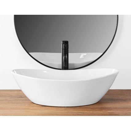 REA-U6801 - Lavabo à poser KATE 33,5x55,5 cm céramique/blanc brillant