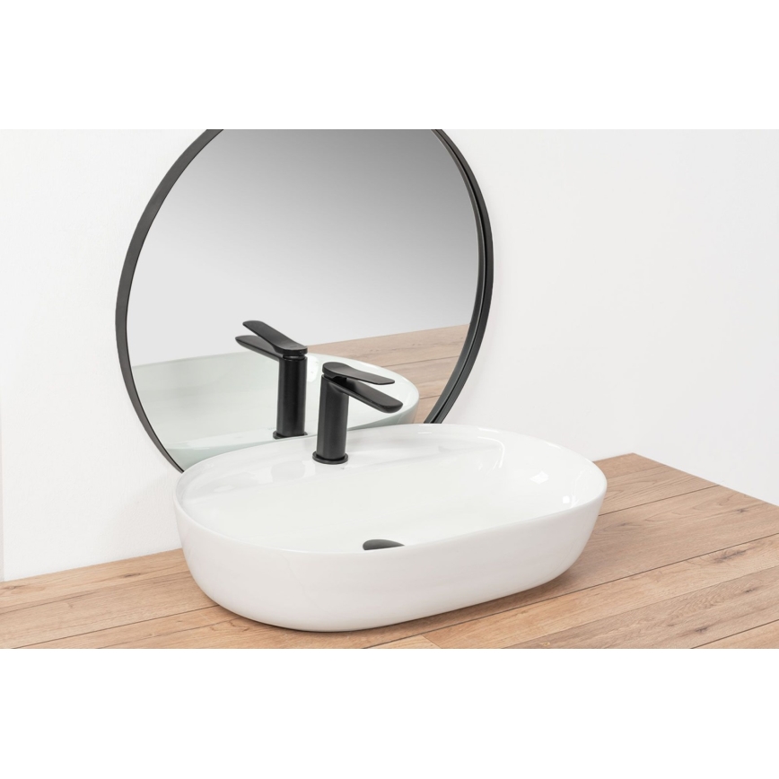 REA-U7900 - Lavabo à poser AURA 40,5x60,5 cm céramique/blanc brillant
